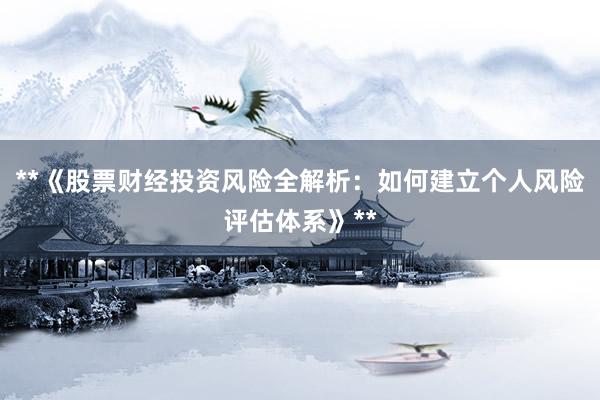 **《股票财经投资风险全解析：如何建立个人风险评估体系》**