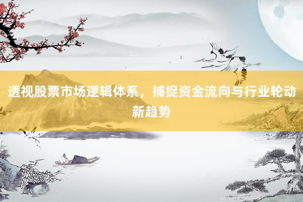 透视股票市场逻辑体系，捕捉资金流向与行业轮动新趋势